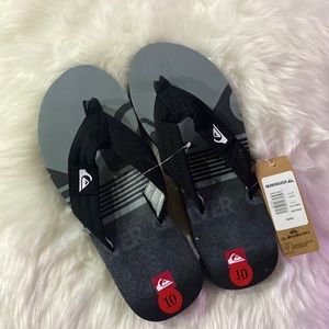 - Quick Silver flip flops